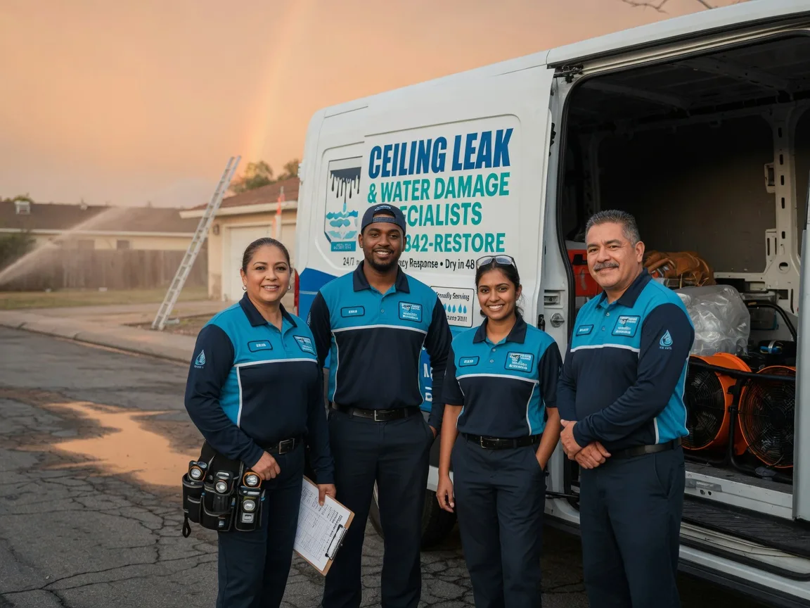 Ceiling Leak Cleanup company in Bayside, TX